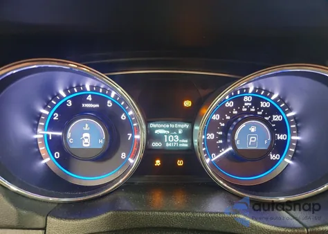 2013 Hyundai Sonata Se z USA, uszkodzony, nr VIN 5NPEC4AC0DH797372